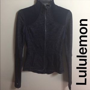 Lululemon Define Jacket Heather Black Size 4